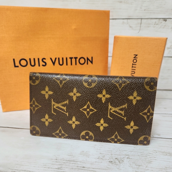 Louis Vuitton Handbags - AUTHENTIC Louis Vuitton Monogram Check Book Wallet Holder